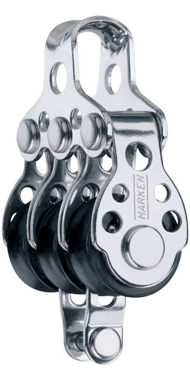 Harken 16mm Triple Air Block With Becket 409