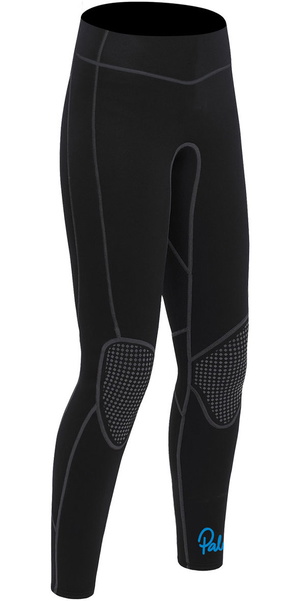 2026 Palm Womens Quantum 3mm Flatlock Wetsuit Trousers 12239 - Black
