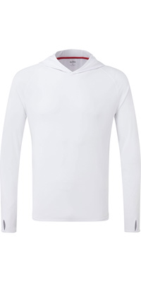 2026 Gill Mens UV Tec Hoody White UV016
