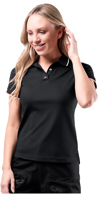 Zhik Womens Elite Active Polo POL-0160-W-BLK - Black
