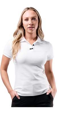 Zhik Womens Pima Cotton Polo POL-0170-W-WHT - White