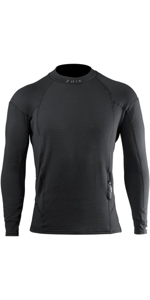 2026 Zhik Mens Superthermal Hydrobase Long Sleeve Top YTP-0015 - Black