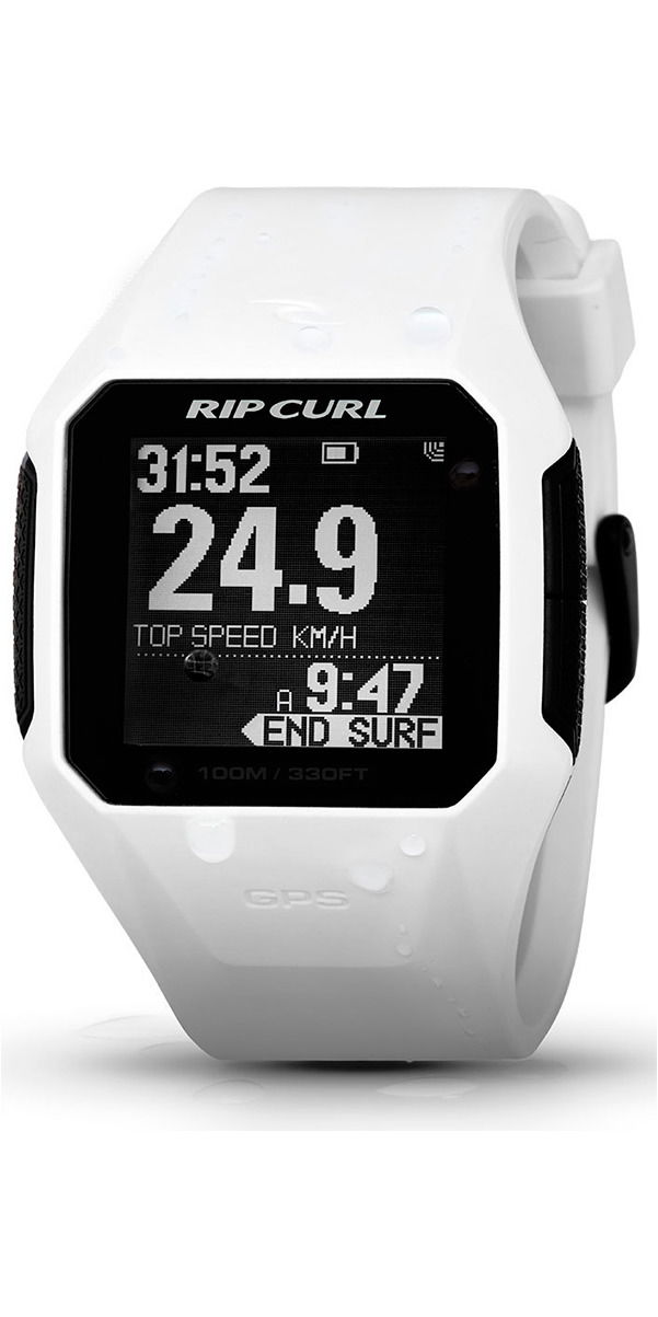 Rip Curl Search GPS Smart Surf Watch in White A1111 - Accessories
