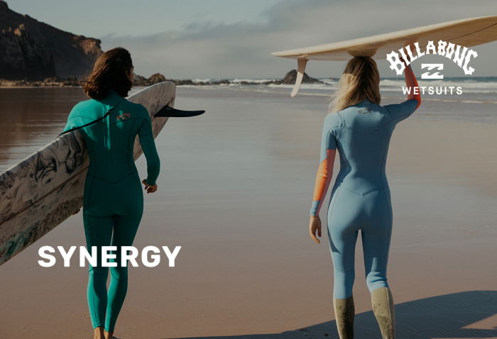 Billabong Synergy wetsuit range for women