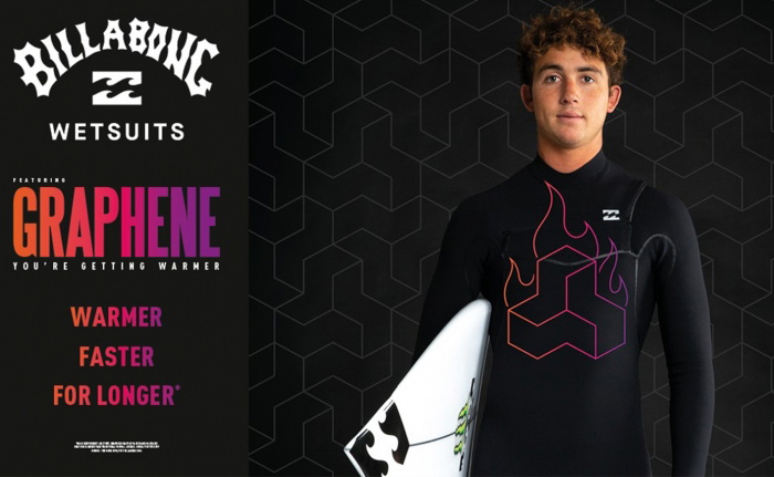 First look at the brand new Billabong Furnace Graphene Wetsuits